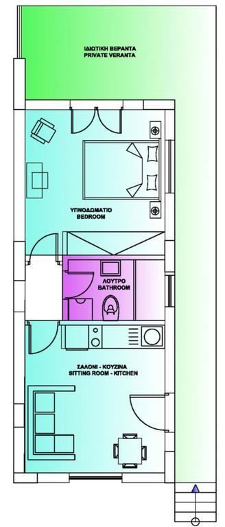 Vasso'S Studios Vasiliki  Ngoại thất bức ảnh